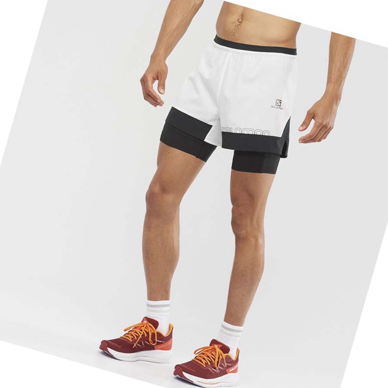 Salomon CROSS 2IN1 Shorts Herr Vita | OZVCHRS-19
