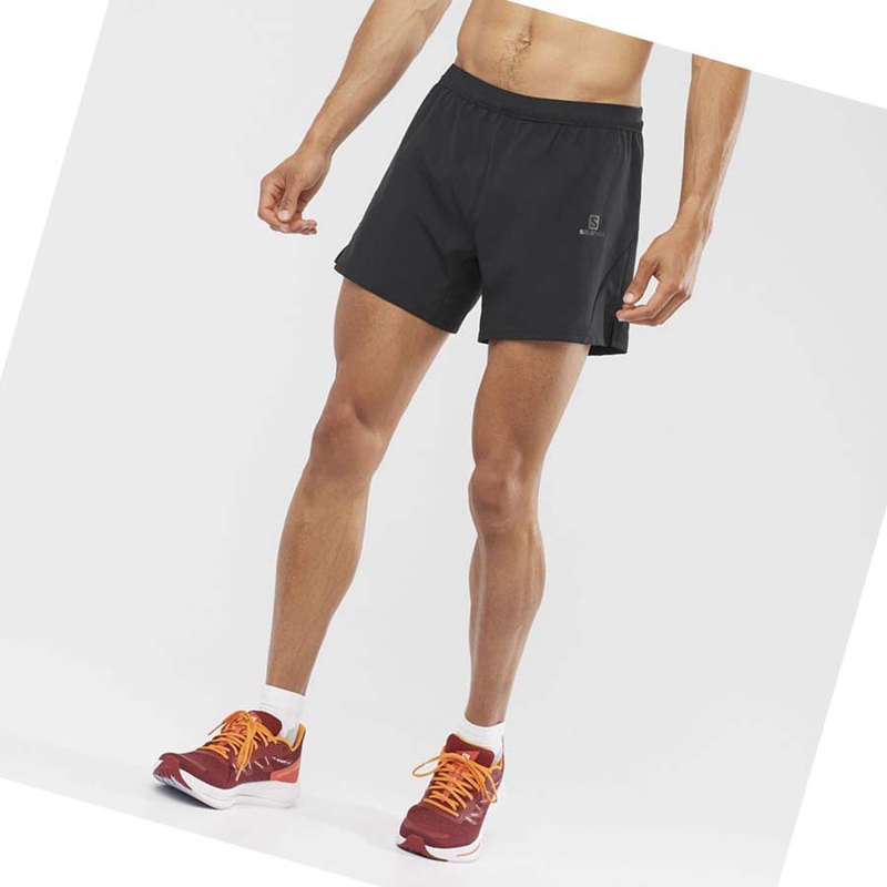Salomon CROSS 5'' Shorts Herr Svarta | LECDQMW-71