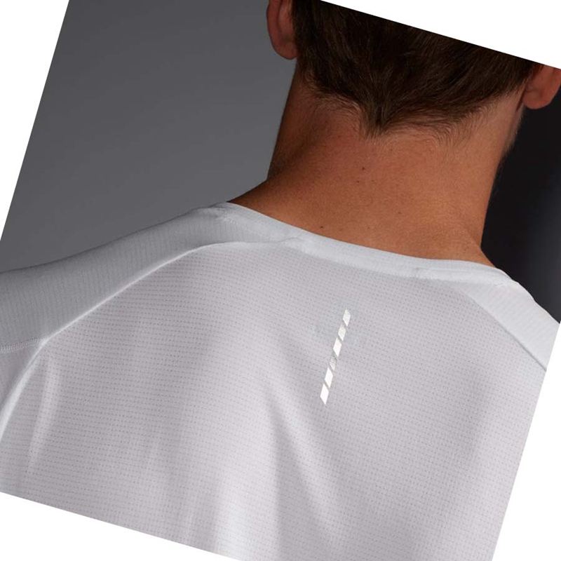 Salomon CROSS RUN T-shirt Herr Vita | ZISDVUE-81