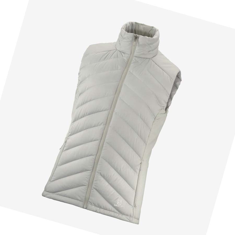 Salomon ESSENTIAL XWARM DOWN INSULATED Jacka Dam Silver | TCQWBOK-05