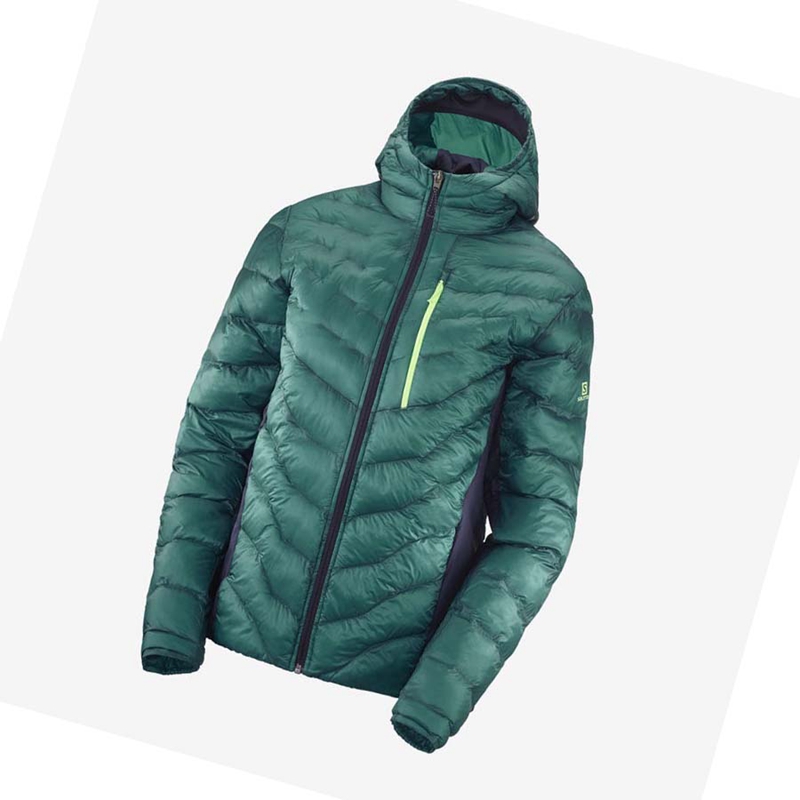 Salomon OUTPEAK PRIMALOFT INSULATED Jacka Dam Gröna | ONKDXIJ-57