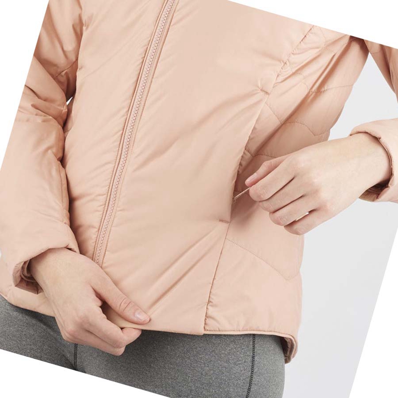 Salomon OUTRACK INSULATED Jacka Dam Rosa | WEMPKAV-09