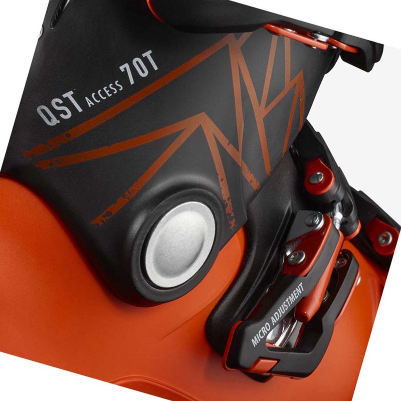 Salomon QST ACCESS 70 T Pjäxor Barn Orange Svarta | UXLQIRJ-78