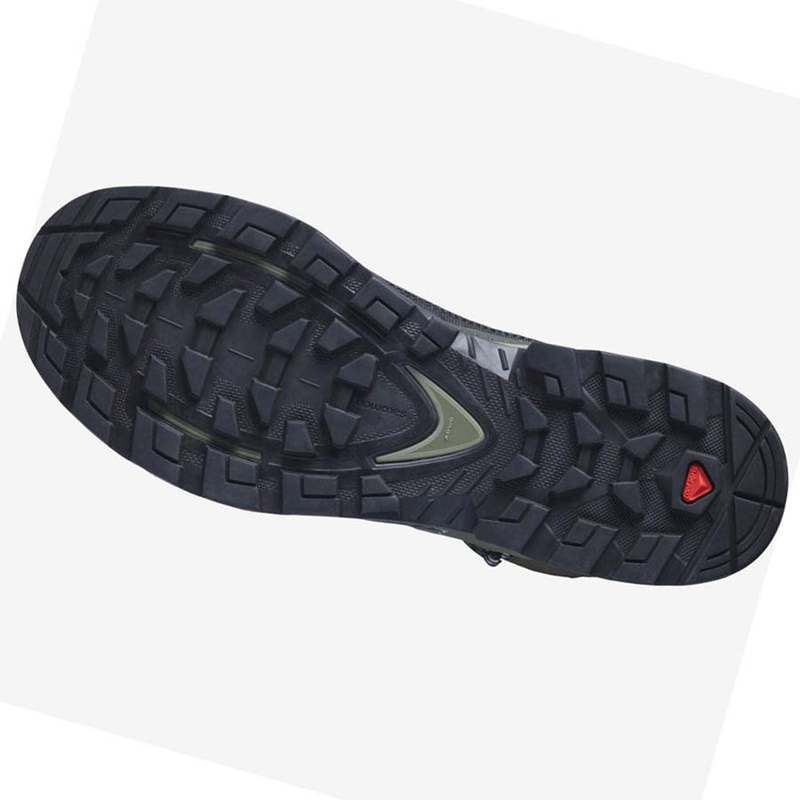 Salomon QUEST ELEMENT GORE-TEX Vandringsskor Herr Svarta Olivgröna | PDLJEAC-71