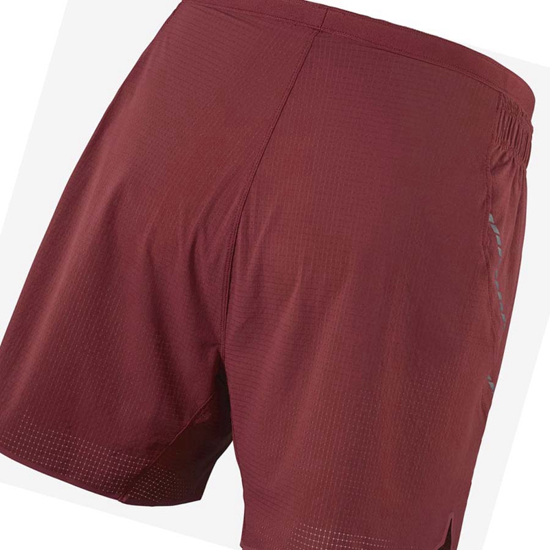 Salomon SENSE AERO 5'' Shorts Herr Röda | UTFYEMS-87