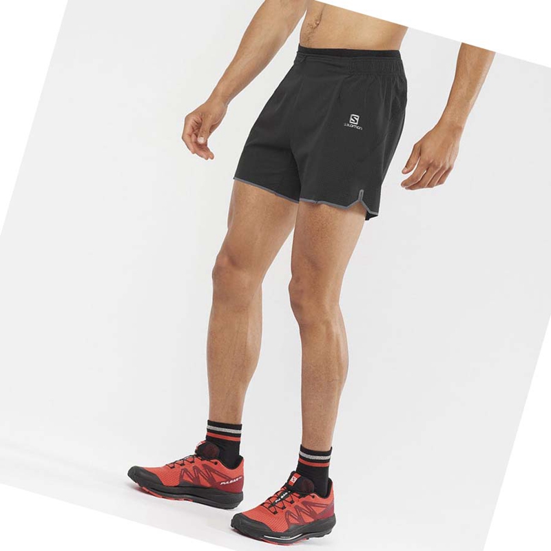Salomon SENSE AERO 5'' Shorts Herr Svarta | OWJTEQF-67
