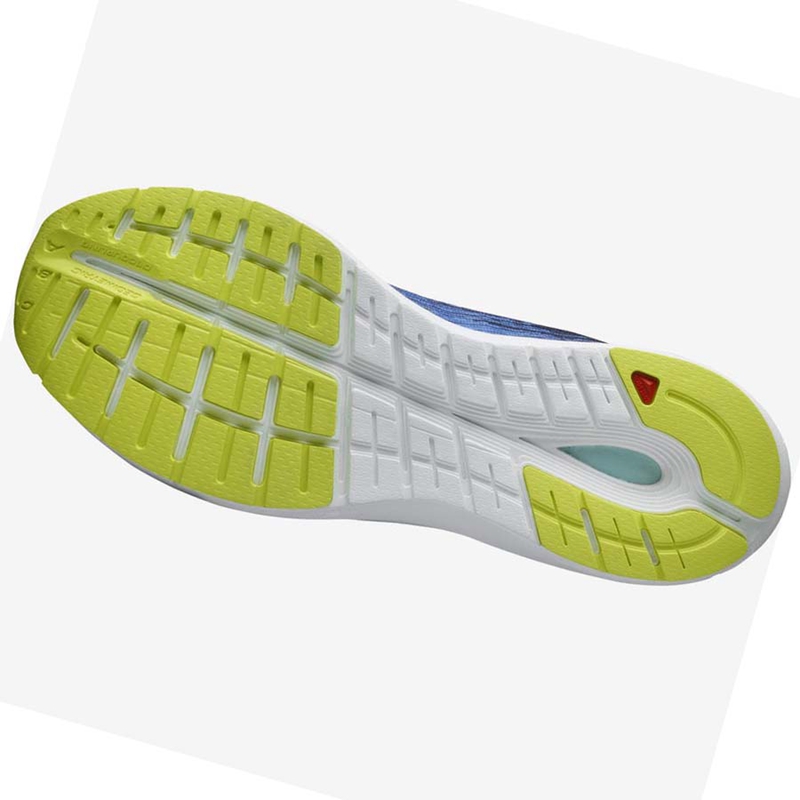 Salomon SONIC 4 Accelerate Löparskor Herr Blå Vita | BHDCKWS-67