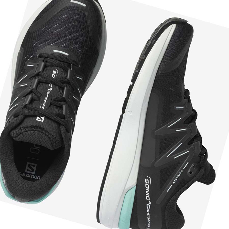 Salomon SONIC 4 Löparskor Dam Svarta | CDMIYUP-12