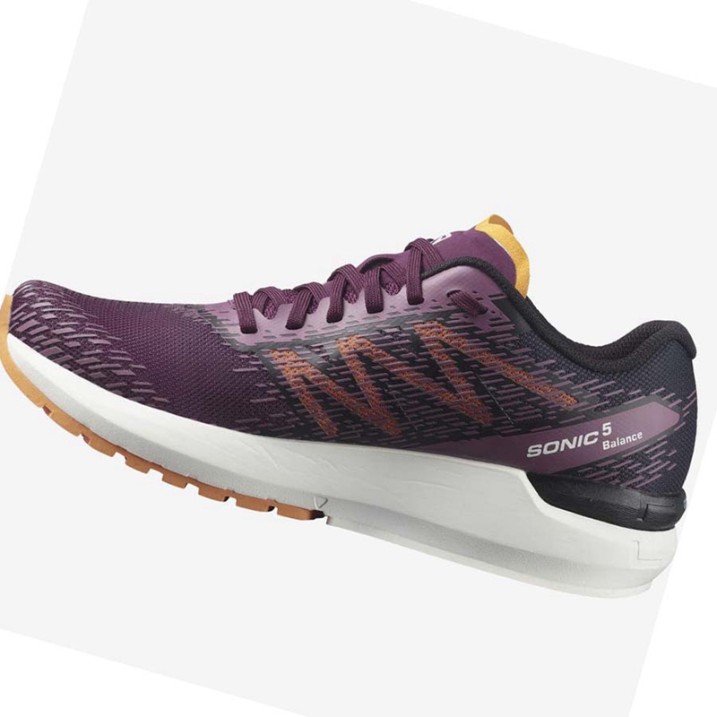 Salomon SONIC 5 BALANCE Löparskor Dam Röda | ECVSAKB-07