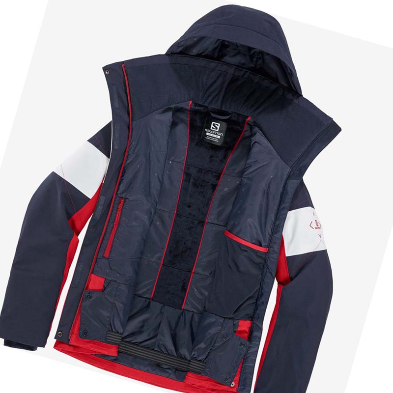 Salomon SPEED INSULATED Jacka Dam Röda | BGKFHTM-06