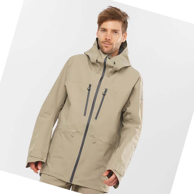 Salomon S/LAB QST GORE-TEX PRO 3L Skidjackor Herr Bruna | VROSFNJ-06