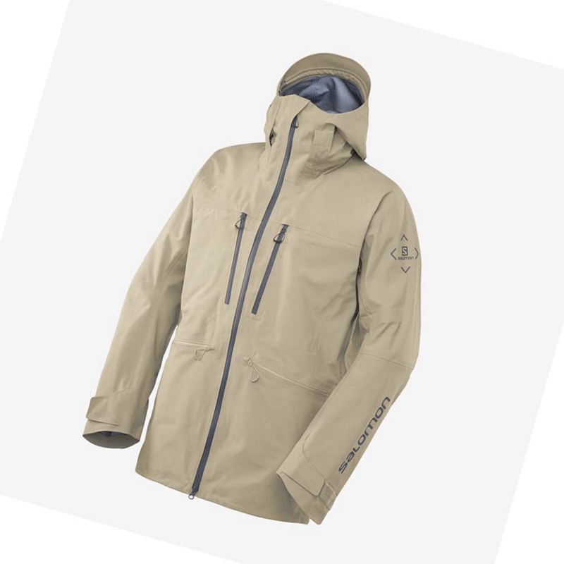 Salomon S/LAB QST GORE-TEX PRO 3L Skidjackor Herr Bruna | VROSFNJ-06
