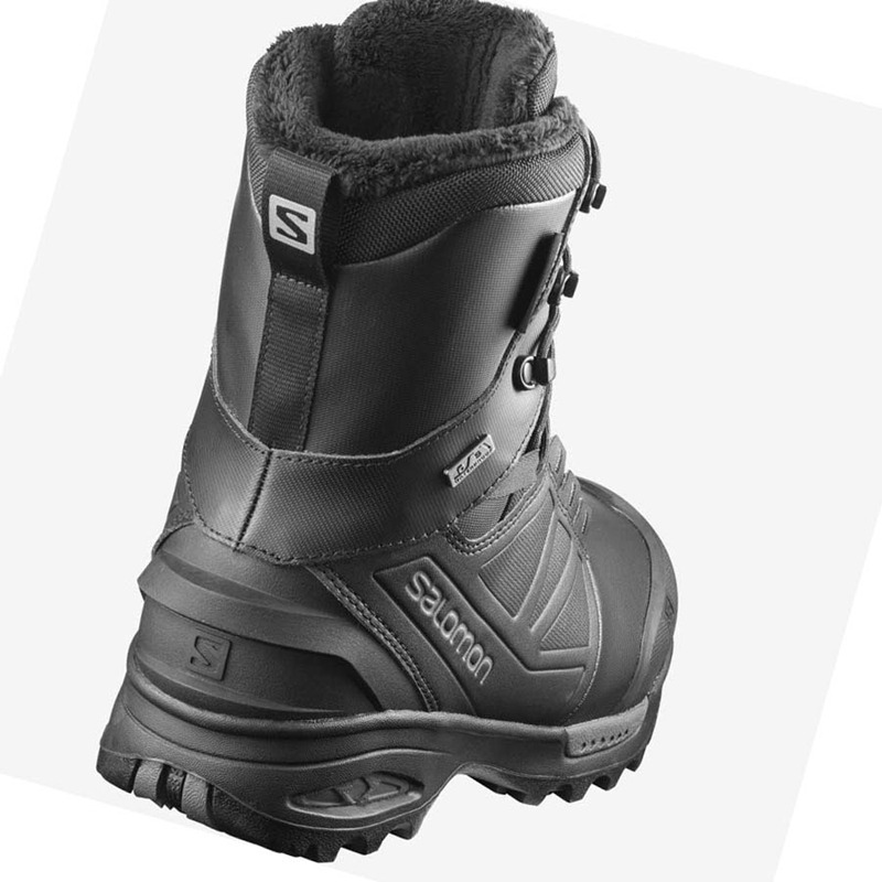 Salomon TOUNDRA PRO CLIMASALOMON™ WATERPROOF Vinterkängor Herr Svarta | OYQACPG-12