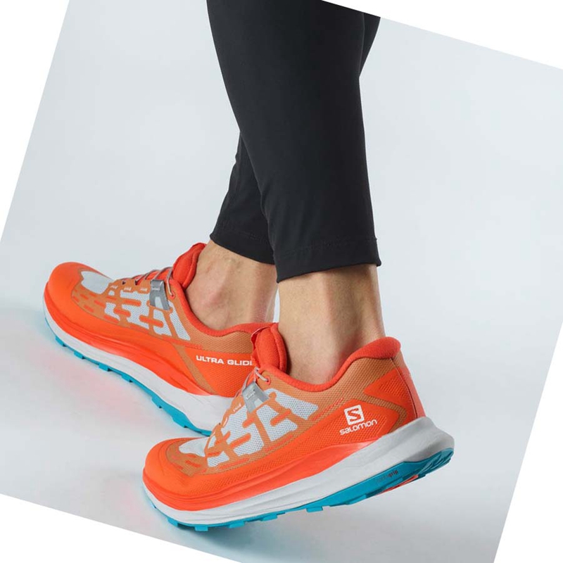 Salomon ULTRA GLIDE Trail löparskor Herr Orange | CUOQVXT-87