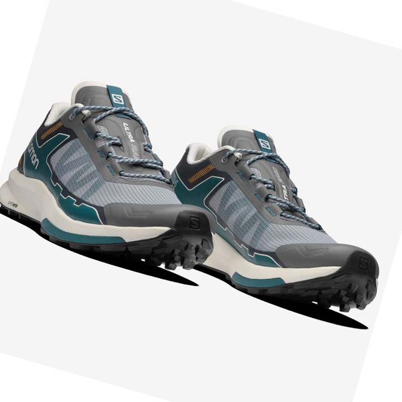Salomon ULTRA RAID Sneakers Herr Grå | NHELBIY-41