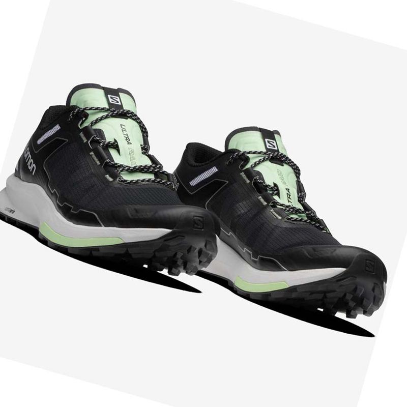 Salomon ULTRA RAID Sneakers Herr Svarta Mintgröna | DCJTKXV-36