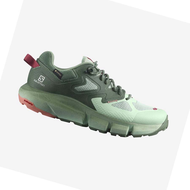 Salomon WoPREDICT HIKE GORE-TEX Vandringsskor Dam Turkos | GHZOBYF-85