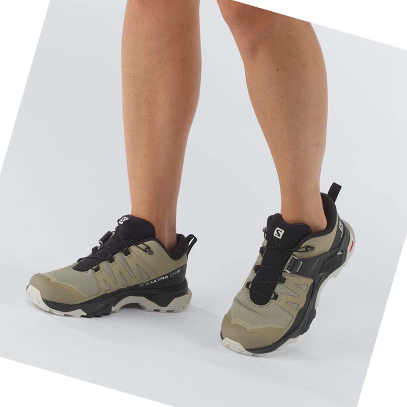 Salomon WoX ULTRA 4 Vandringsskor Dam Beige | MBHQCKJ-08