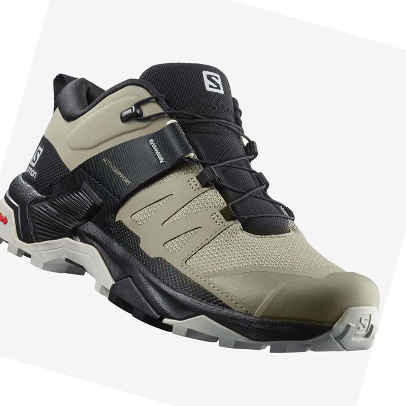 Salomon WoX ULTRA 4 Vandringsskor Dam Beige | MBHQCKJ-08