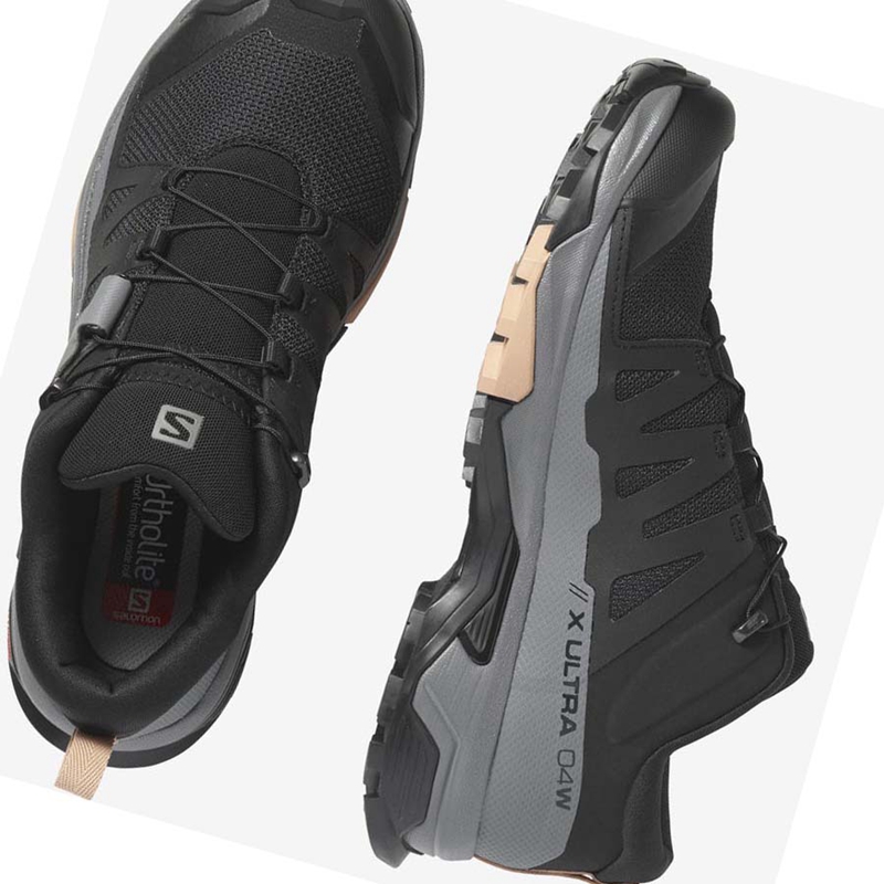Salomon WoX ULTRA 4 Vandringsskor Dam Svarta | DLEXQAR-58