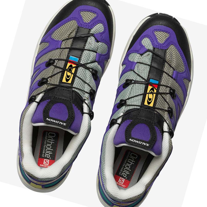 Salomon XA PRO 1 Sneakers Dam Lila Grå | HPQJFWG-02