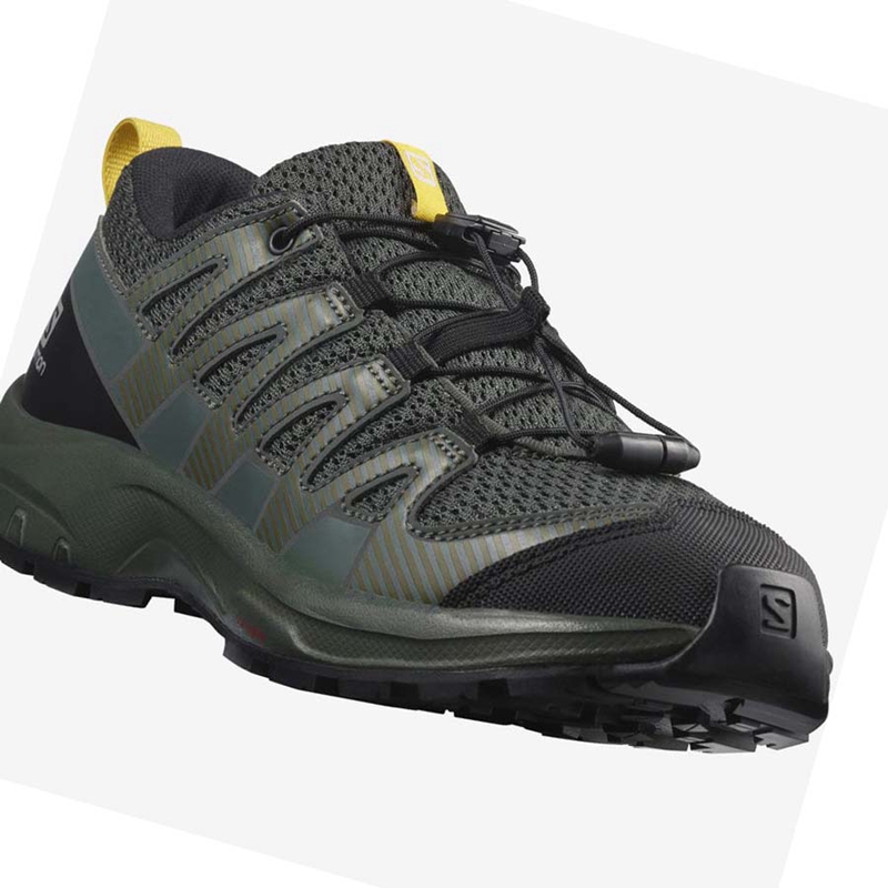 Salomon XA PRO V8 Vandringsskor Barn Svarta | LPNIQZK-43
