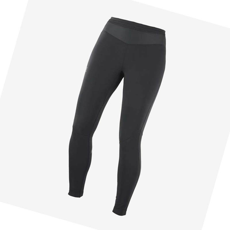 Salomon XA WARM Byxor Dam Svarta | TMCNUGV-19