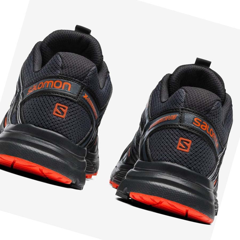 Salomon X-MISSION 3 Sneakers Dam Svarta Röda | GNFZOJX-52